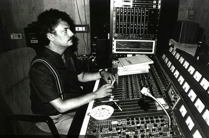 Tabalet EastWest recording studio — vintage session, three musicians
