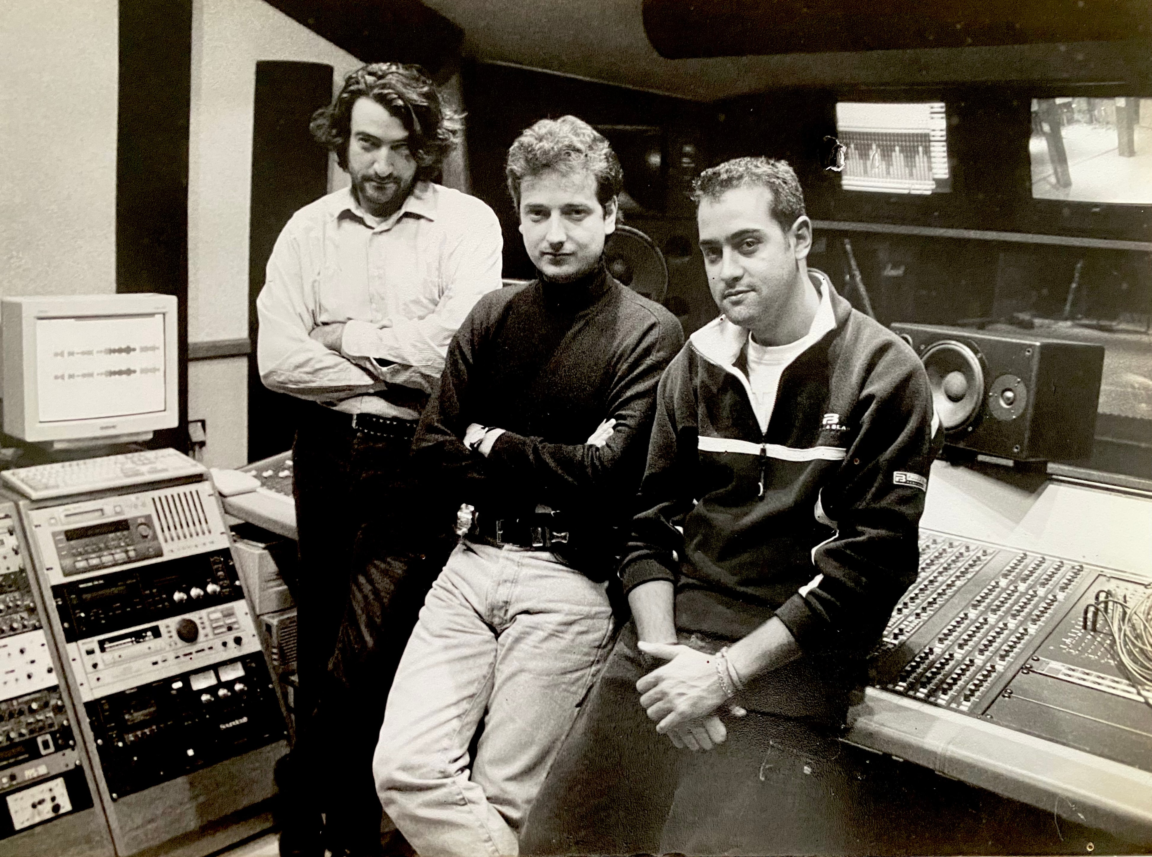 Alfonso G. Rodenas in the studio